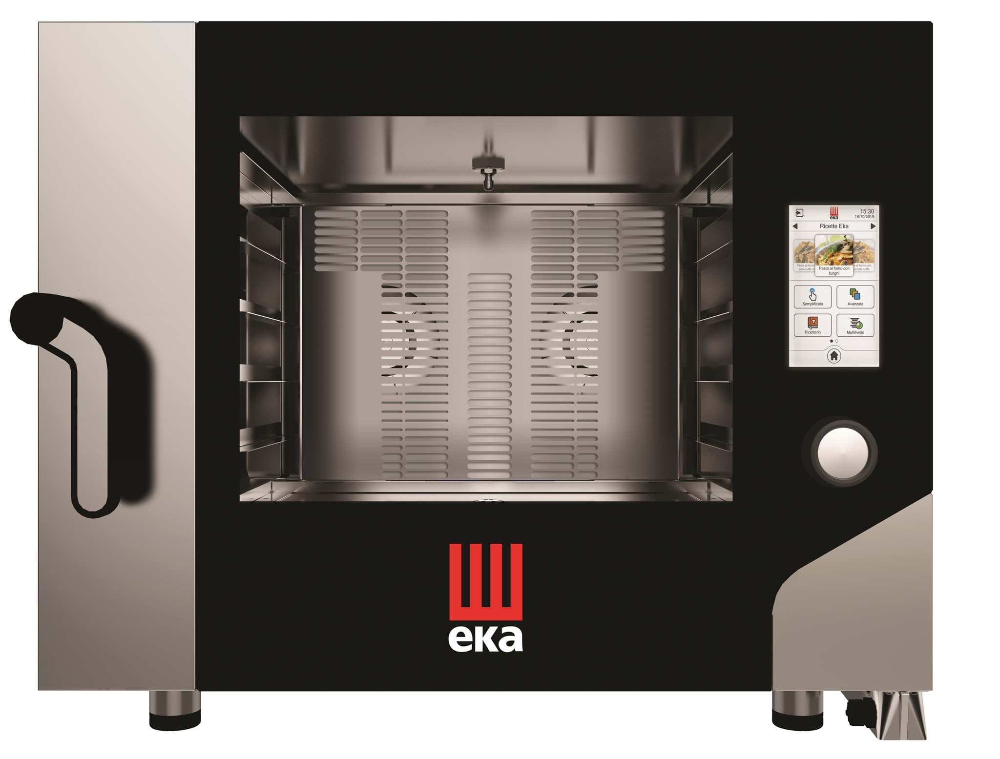 EKA MILLENNIAL SERİSİ ELEKTRİKLİ KONVEKSİYON NEMLENDİRMELİ FIRIN DOKUNMATİK KONTROL - MKF 4642 TS resmi